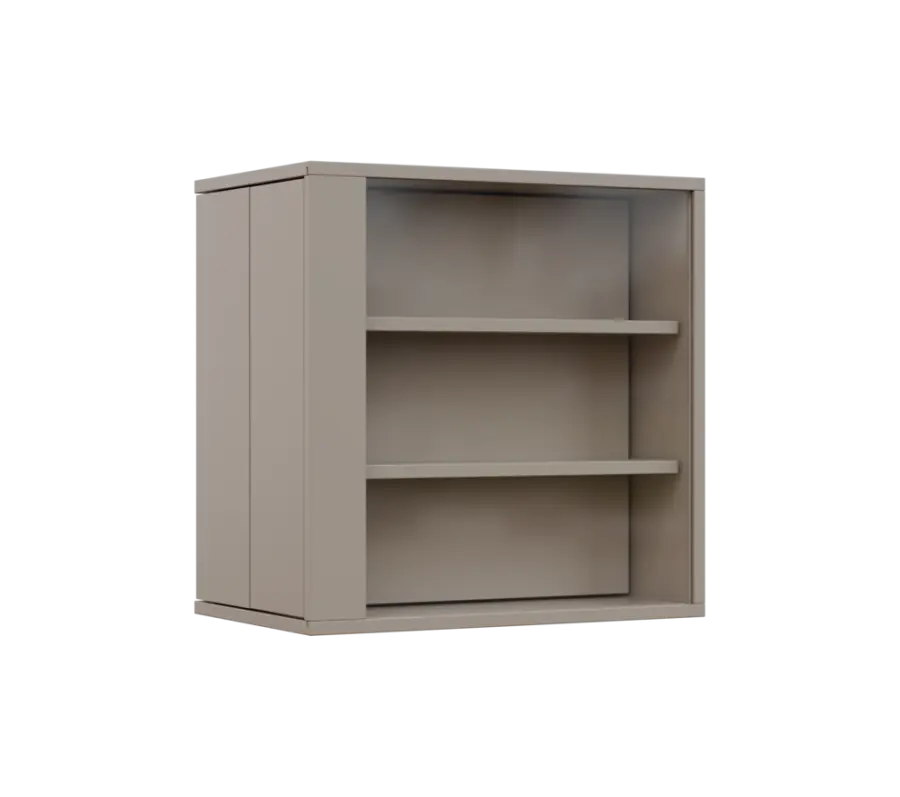 RE VTB - 350 vitrína s bočním výsuvem, 600x600x350, pískově béžová